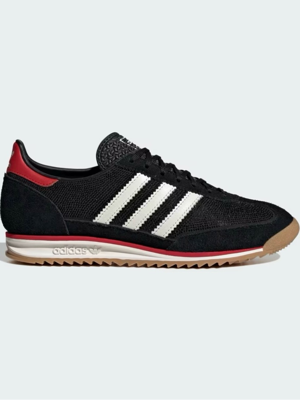 Adidas Originals SL 72 OG Rhinestone Black Scarlet IH9204 Brand New Sneakers
